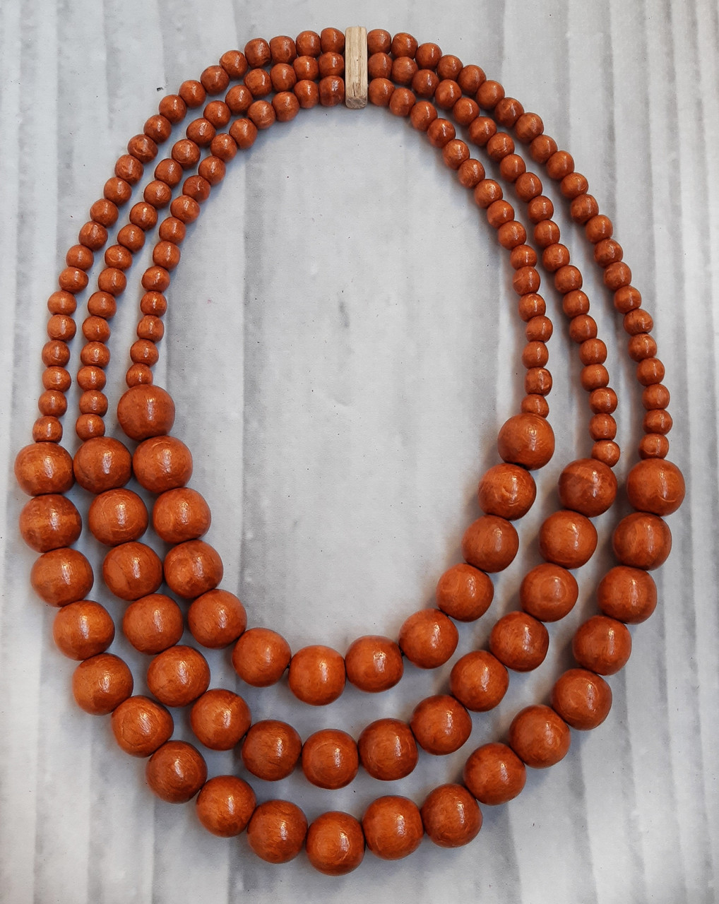 Намисто Ніжність. Світло-коричневі., фото 1