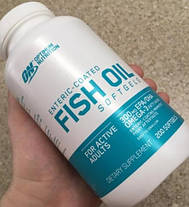 Омега-3 Optimum Nutrition Fish Oil 200 капс, фото 3