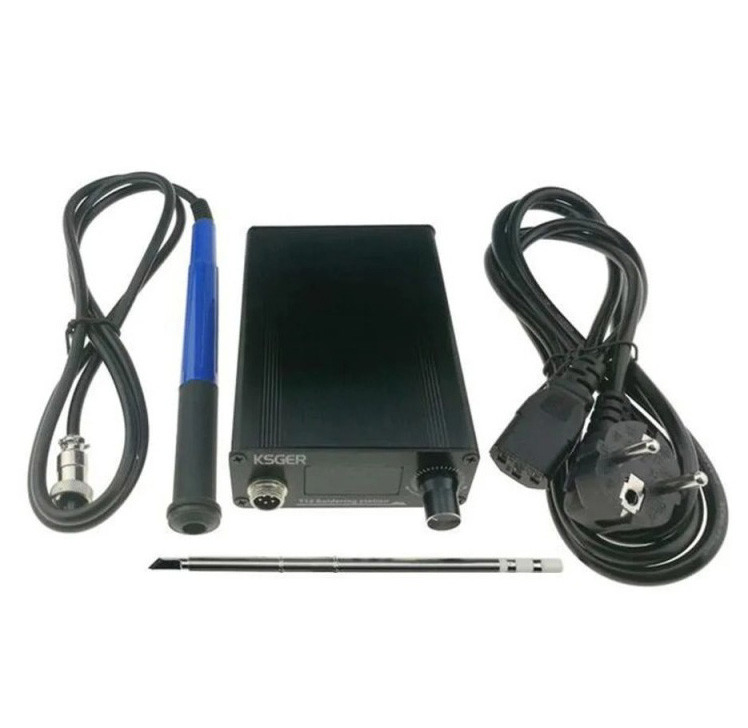 Паяльна станція KSGER T12 V2.1S FX9501 на жалях Hakko T12 75 Вт (вбудований блок живлення)