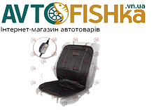 Накидка з підігрівом сидіння+низька спинка чорна 12В, 48Вт, пере. 3 режиму, 100х50см Vitol