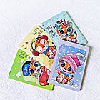 Блокнот А6 з кольоровими аркушами Profi Little tigers Wild&Free 40арк. арт. 9045, фото 2