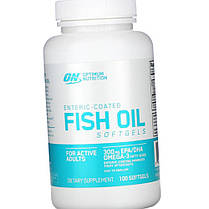 Омега-3 Optimum Nutrition Fish Oil 100 капс, фото 2