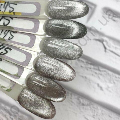 Saga Professional Гель-лак Хрустальная Кошка "Cat Shine", 8 Мл (серебро ...