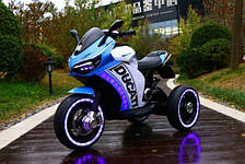 Дитячий електромобіль мотоцикл Ducati M 4053-4 (MP3, USB, SD слот, мотори 2x25W, акум.2x6V4.5AH), фото 3