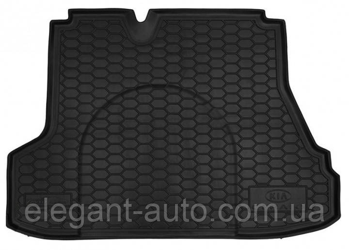 Килимок багажника Kia Cerato 2004-2009 поліуретан "AVTO-Gumm"111645