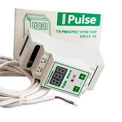 Терморегулятор для нагрівача уля цифровий Pulse DR35-16 на DIN-рейку