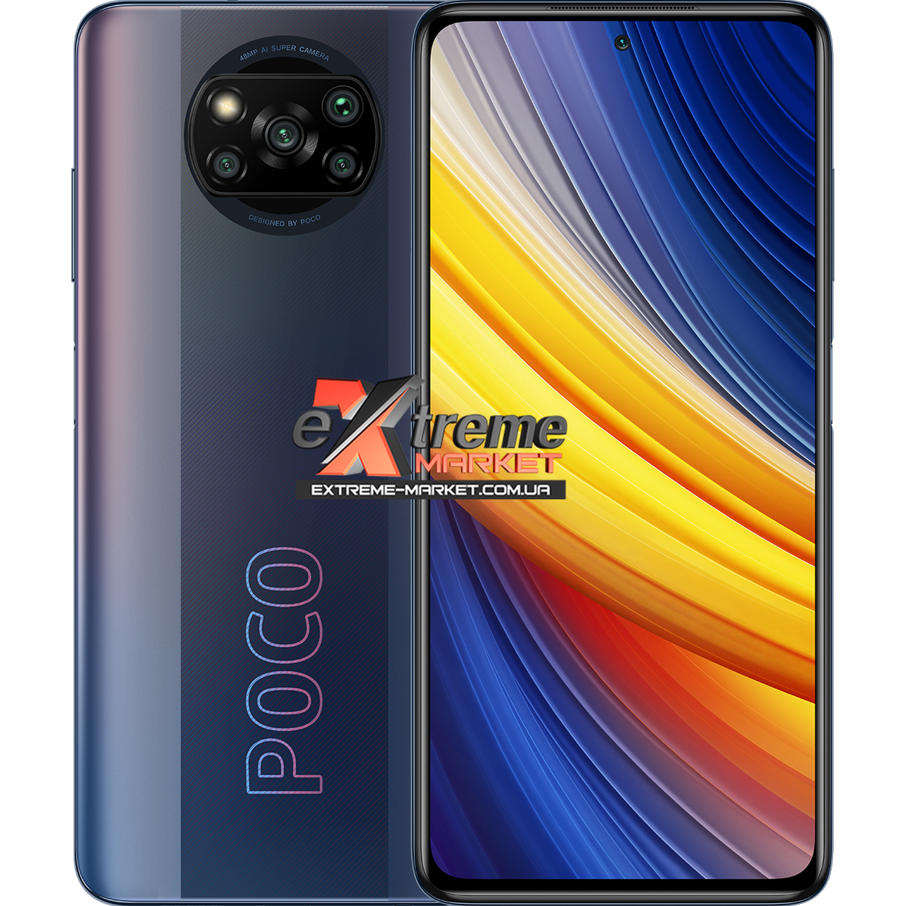 Xiaomi POCO X3 Pro 6/128 Gb Phantom Black, NFC, 5160 mAh, 48 Мп, Qualcomm Snapdragon 860, глобальна версія, фото 1