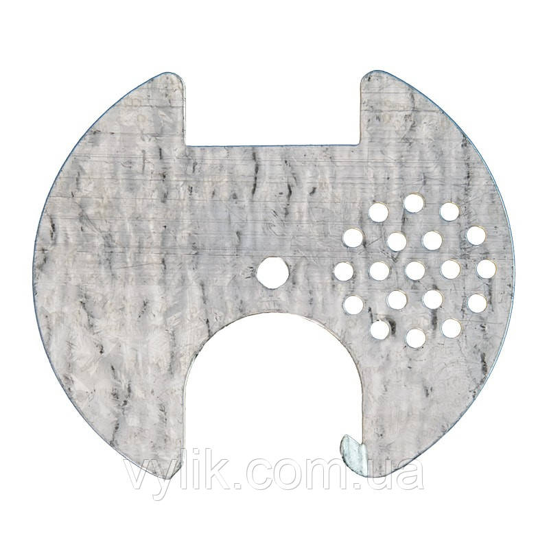 Літковий загородник круглий. Оцинковка, Ø70 мм, фото 1