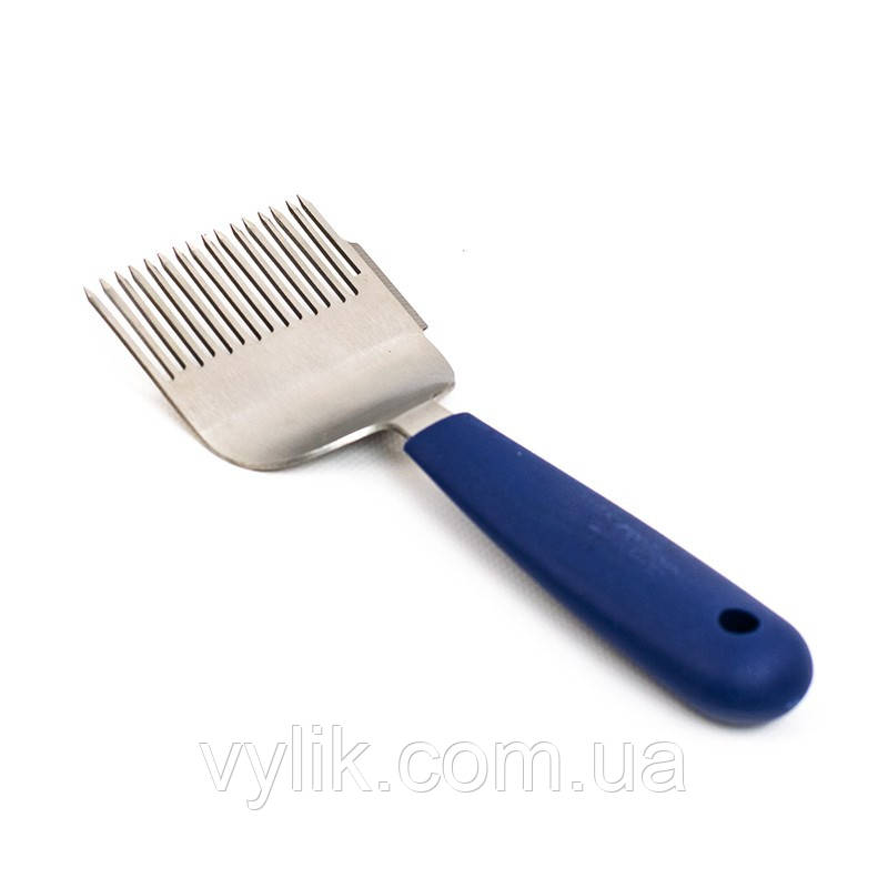 Виделка для роздруку стіл "Profi Strong-16" (синя ручка), фото 1