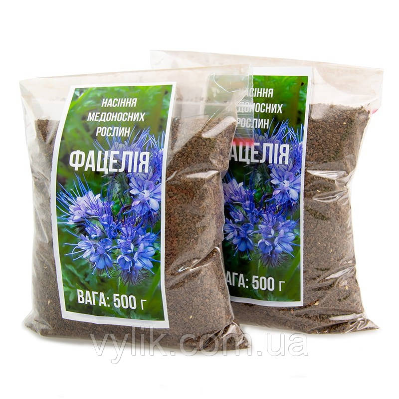 Фацелия. 500 г. Семена медоносов, фото 1
