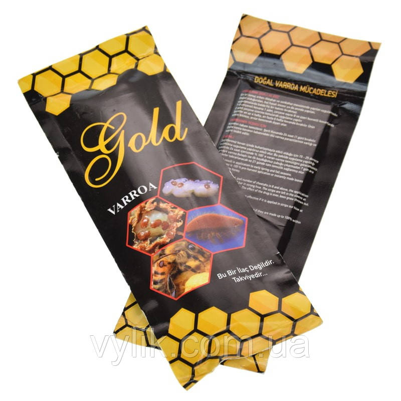 Уцінка. Смужки Голд Варроа (Gold Varroa), Туреччина, фото 1