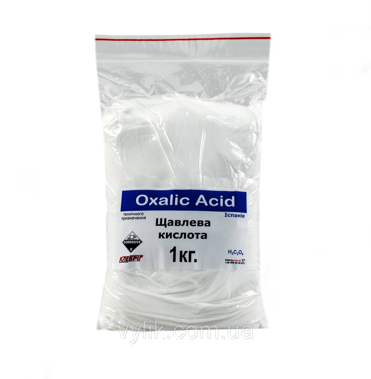 Щавлева кислота, 1 кг МАКЕТ (Oxalic Acid), фото 1