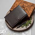 Щоденник А5 у шкіряній обкладинці закривається на магнітний клапан "CLASSIC", фото 2
