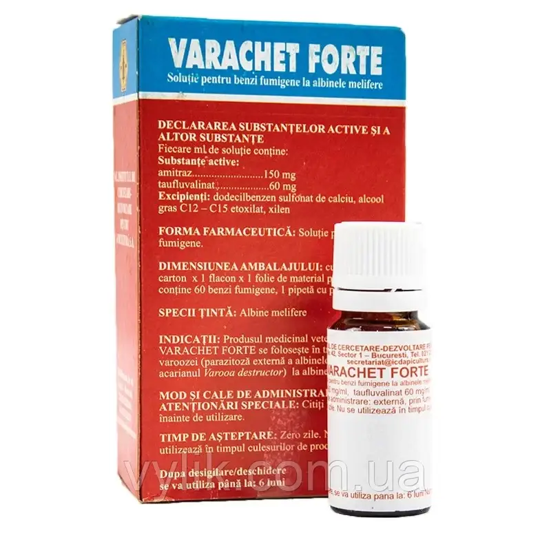 Варакет Varachet Forte (Amitraz, Taufluvalinat), фото 1