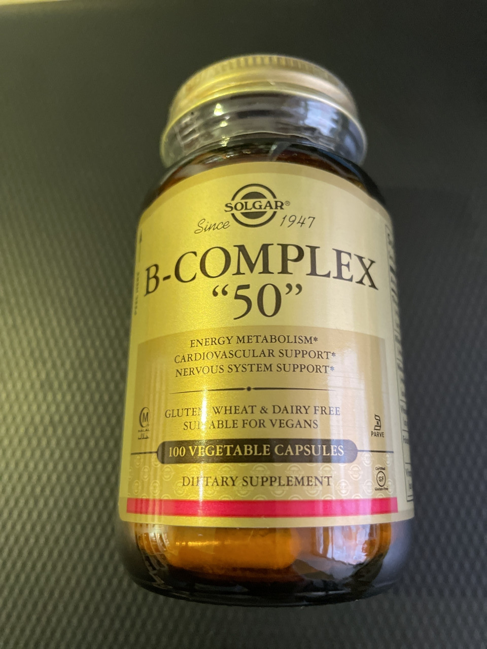Вітаміни Солгар B-Комплекс Solgar B-Complex 50 100 veg caps
