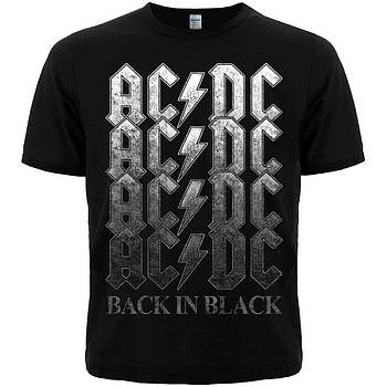 Футболка AC/DC "Back In Black" (black), Розмір S