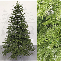 Литая СМЕРЕКА Зеленая ель 230 см искусственная Ёлка новогодняя лесная елка 2.3 метра Лита ялинка