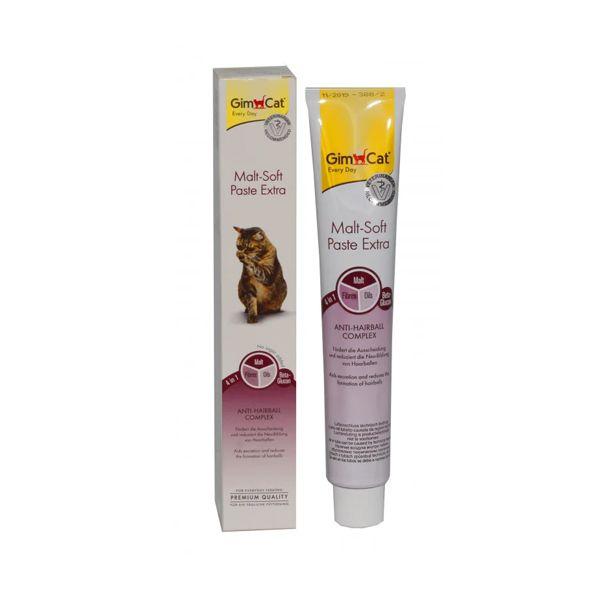 Джимпет GIMPET Malt soft Extra паста проти проковтнутих волосся для кішок, 100 г
