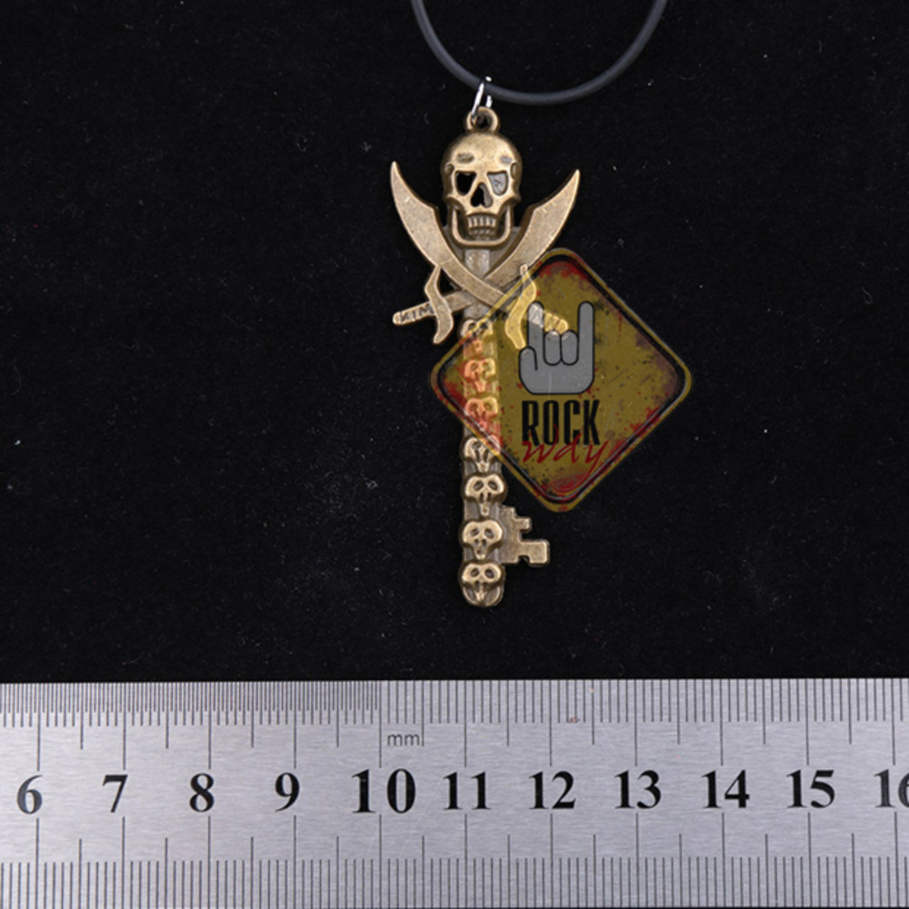Кулон Череп з шаблями, фото 1