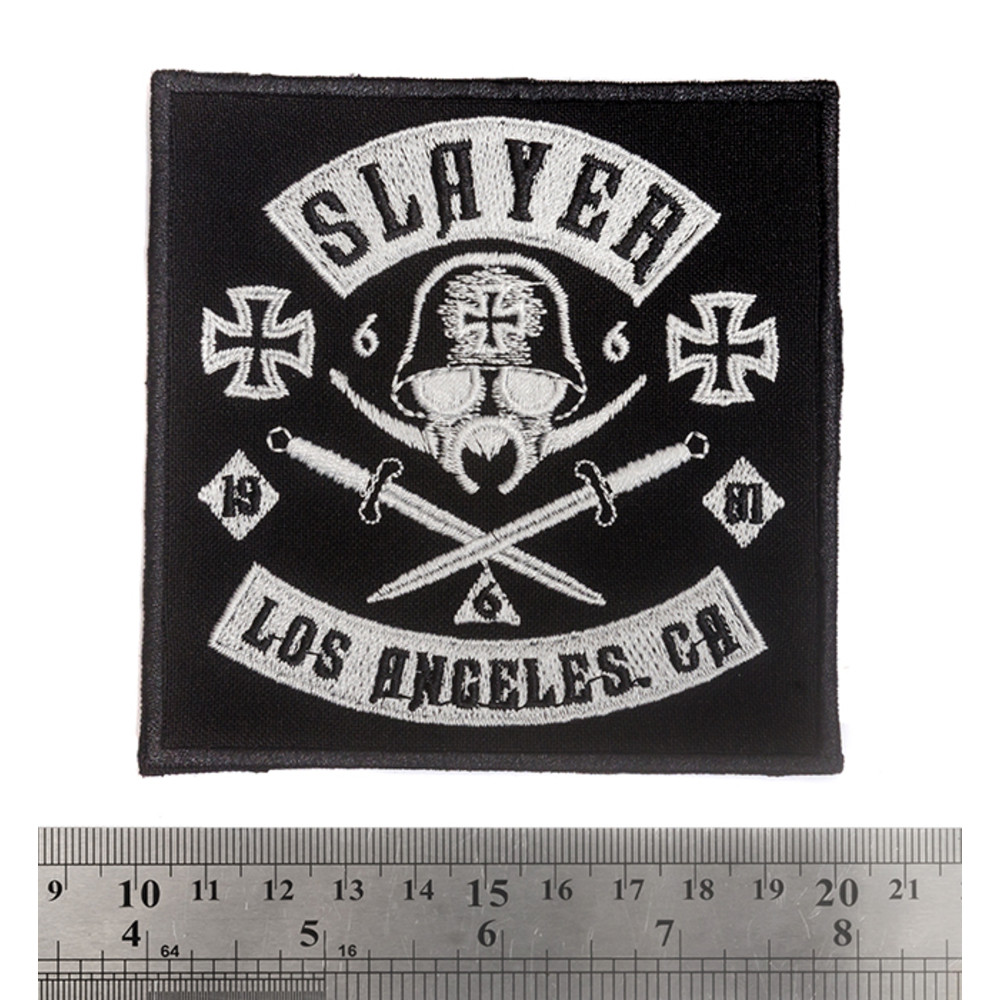 Нашивка Slayer (Los Angeles 666), фото 1