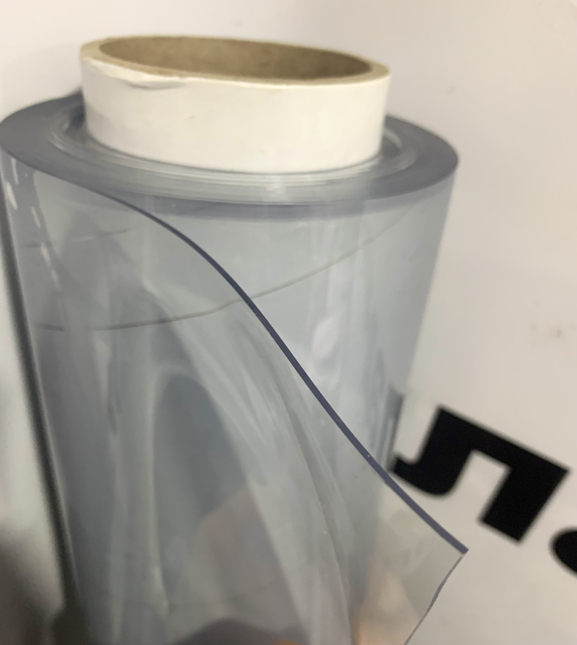 Плівка ПВХ силіконова 800 мкм (0,8 мм) - ширина 0,6 м. Прозора., фото 1