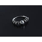 Сережка, кільце з візерунком (eas-034), фото 2