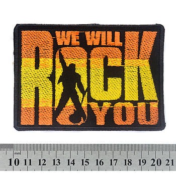 Нашивка Queen "We Will Rock You"