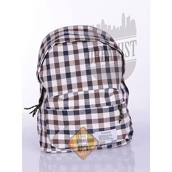 Рюкзак Full Plaid Brown Navy