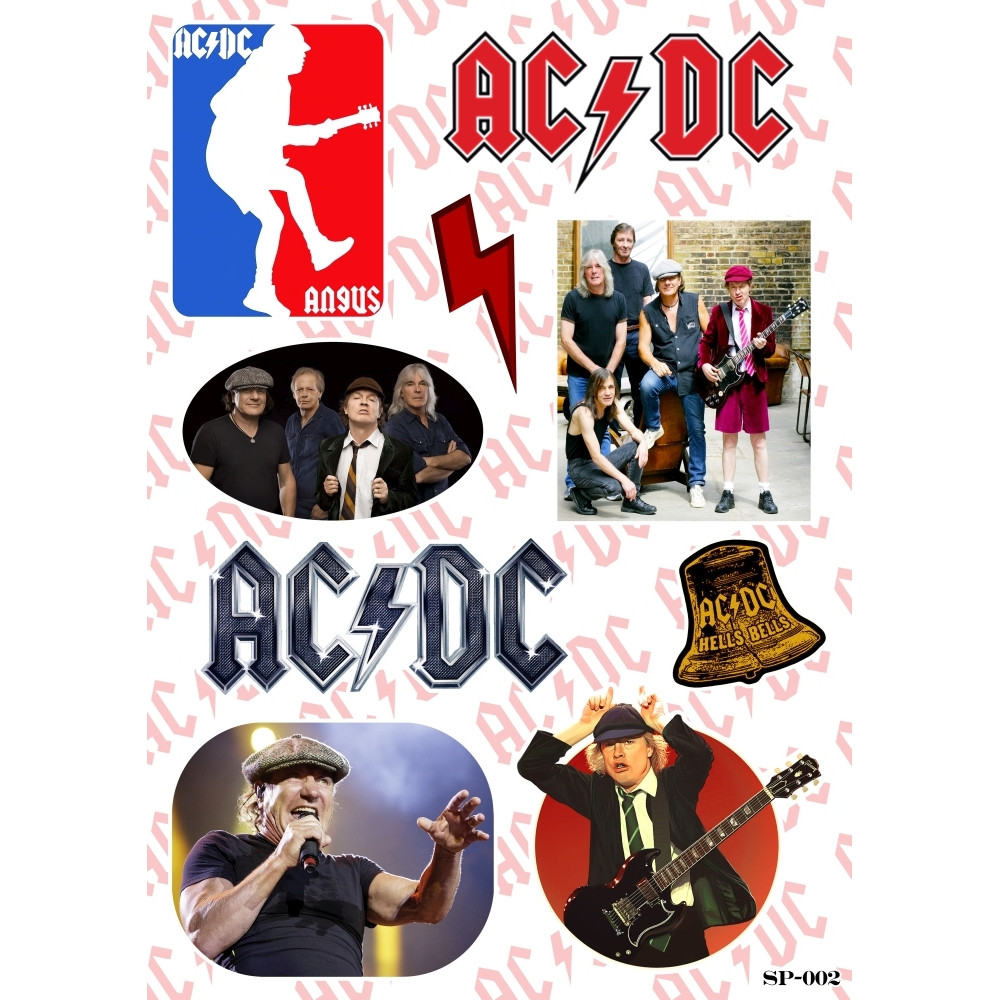 Стікерпак AC/DC (band) SP-002
