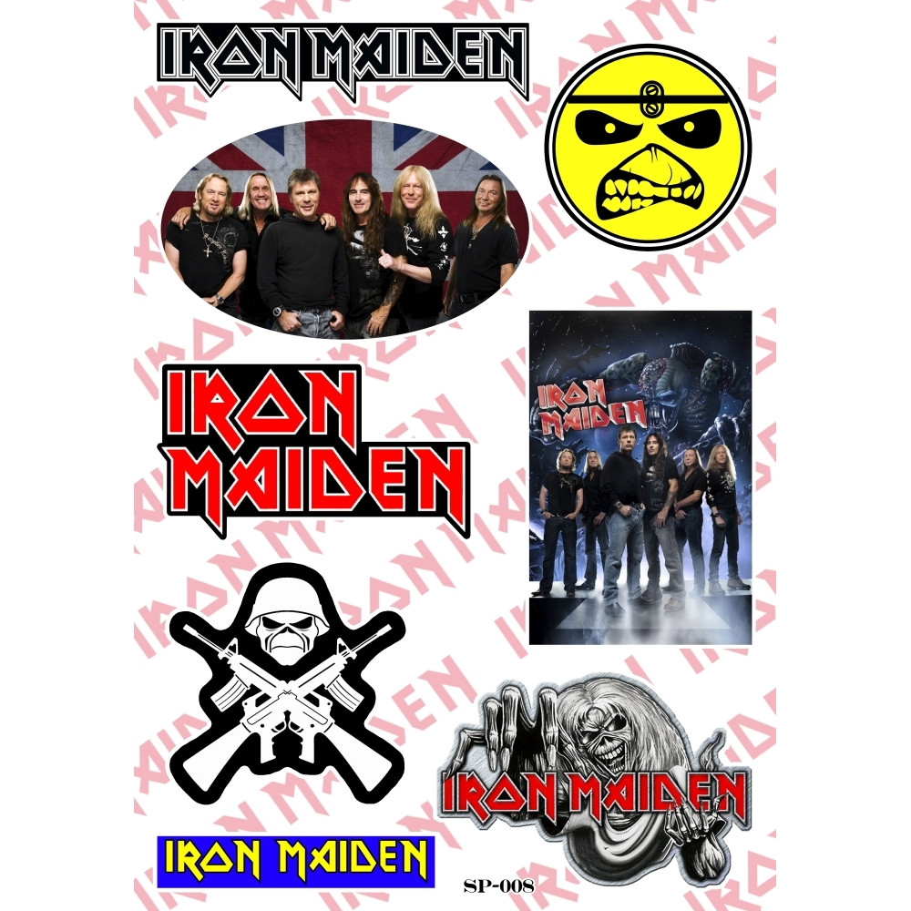 Стикерпак Iron Maiden (band) SP-008