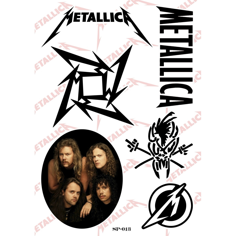 Стикерпак Metallica (Black) SP-013