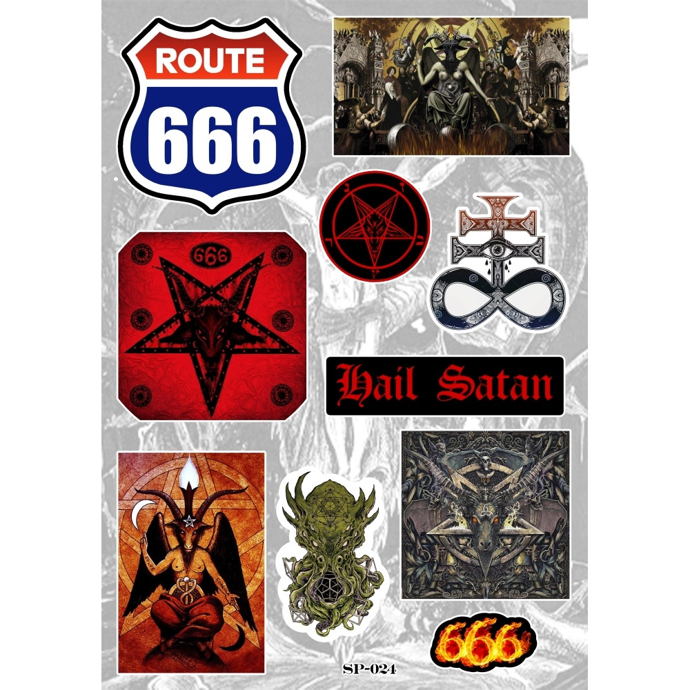 Стикерпак Occult Symbols (color)