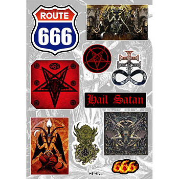 Стикерпак Occult Symbols (color)