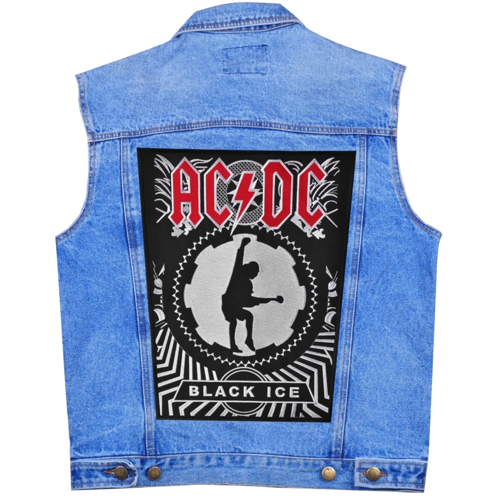 Нашивка наспинна AC/DC "Black Ice"