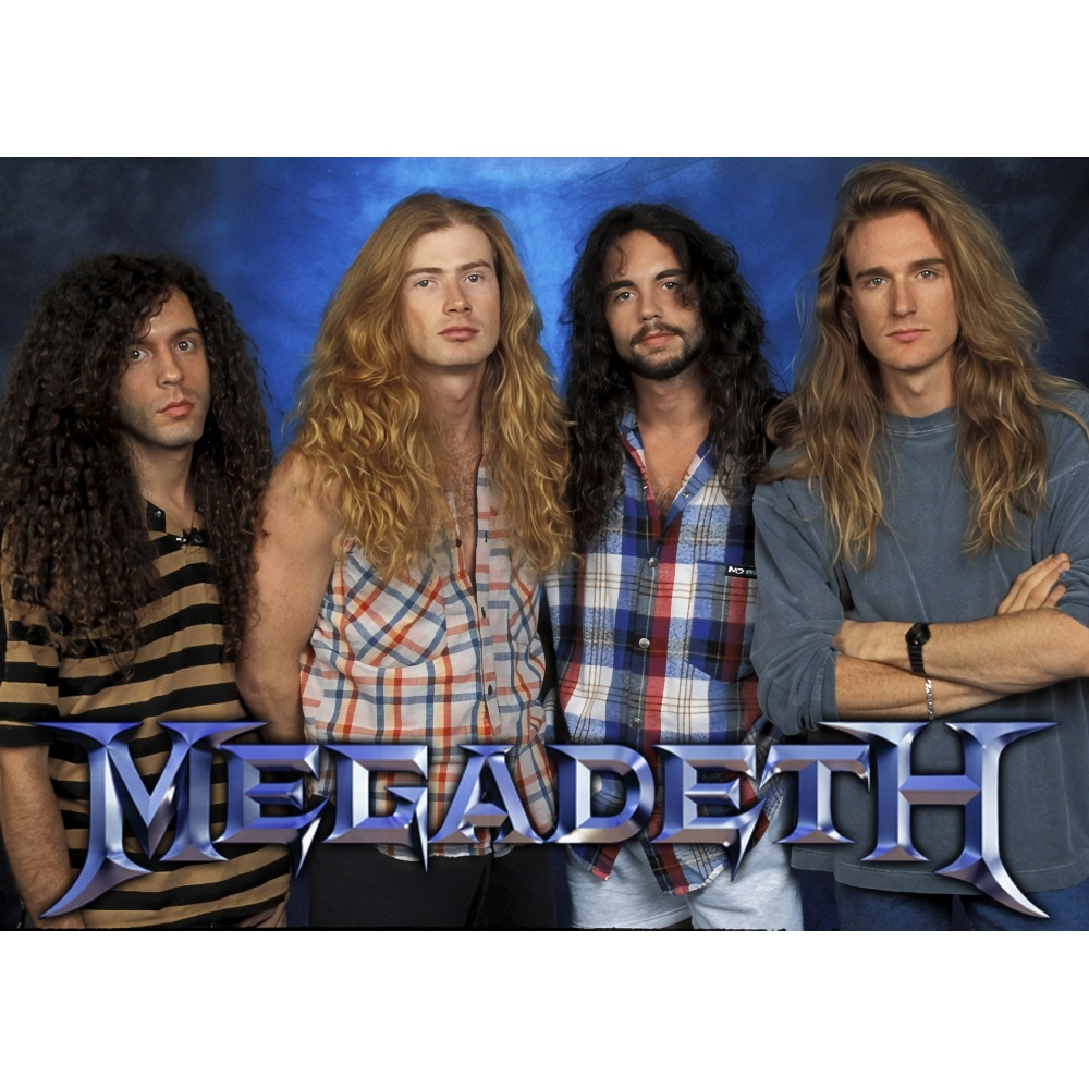 Плакат Megadeth (colored) 2, фото 1