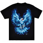Футболка Синій орел (світиться в темряві) (Rock Chang, High Definition HD-glow in the dark), Розмір L, фото 2