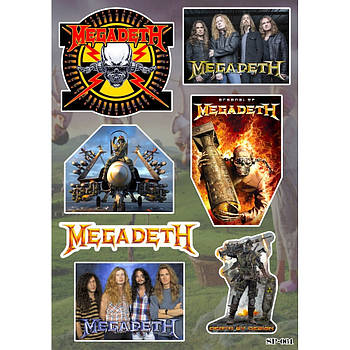 Стикерпак Megadeth SP-061