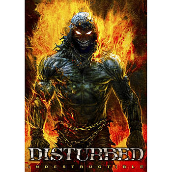 Плакат Disturbed (indestructible)