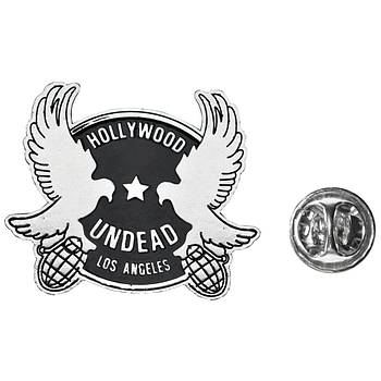 Пін (значок) фігурний Hollywood Undead (Los Angeles)
