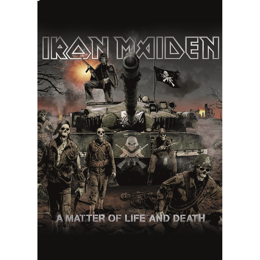 Плакат Iron Maiden "A Matter of Life and Death"