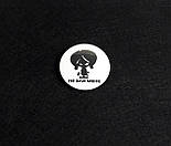 Значок "Не зли мене!" - Круглий значок на рюкзак - Прикольний подарунок з чорним гумором, фото 4