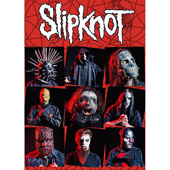 Плакат Slipknot (red)