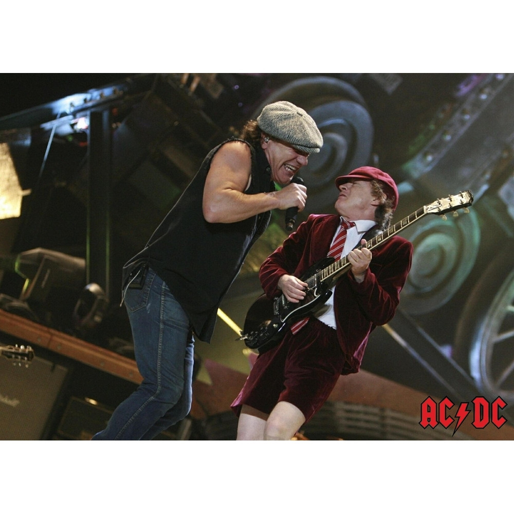 Плакат AC/DC (Angus and Brian)