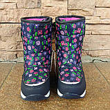 Дутики дитячі в квіточку ДШ, фото 4