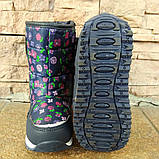 Дутики дитячі в квіточку ДШ, фото 3