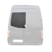 Заднє скло VW Crafter Крафтер (2006-2017) Ліве на розпашні двері Без електрообогрева