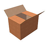 Картонна коробка / Гофроящик 600*400*400 (чотирьохклапанна), фото 2