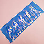 Бордовий трафарет візерунок No119 9.5х26 см, фото 2