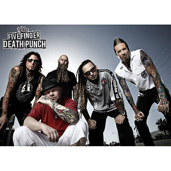 Плакат Five Finger Death Punch (band)