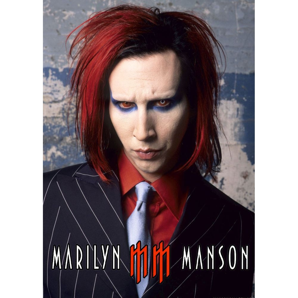 Плакат Marilyn Manson (Red Hair), фото 1
